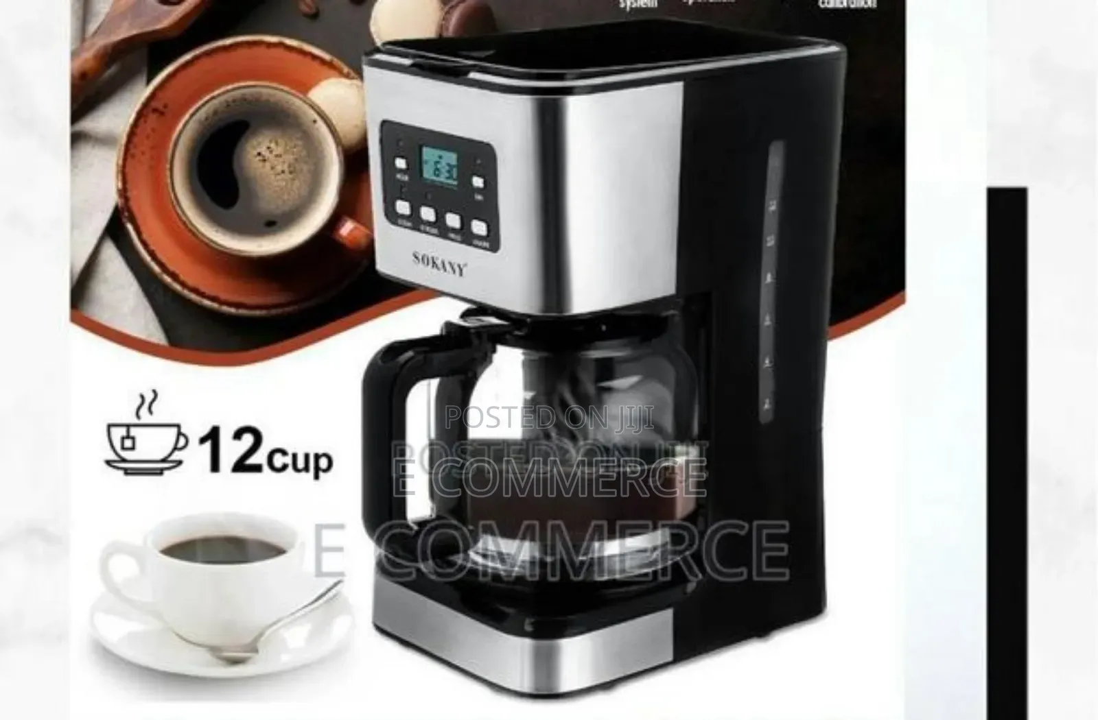Sokany 12 Cup Coffee Maker