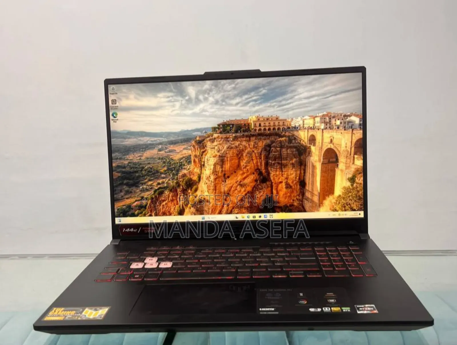 New Laptop Asus TUF Gaming FX504 16GB AMD Ryzen 7 SSD 1T