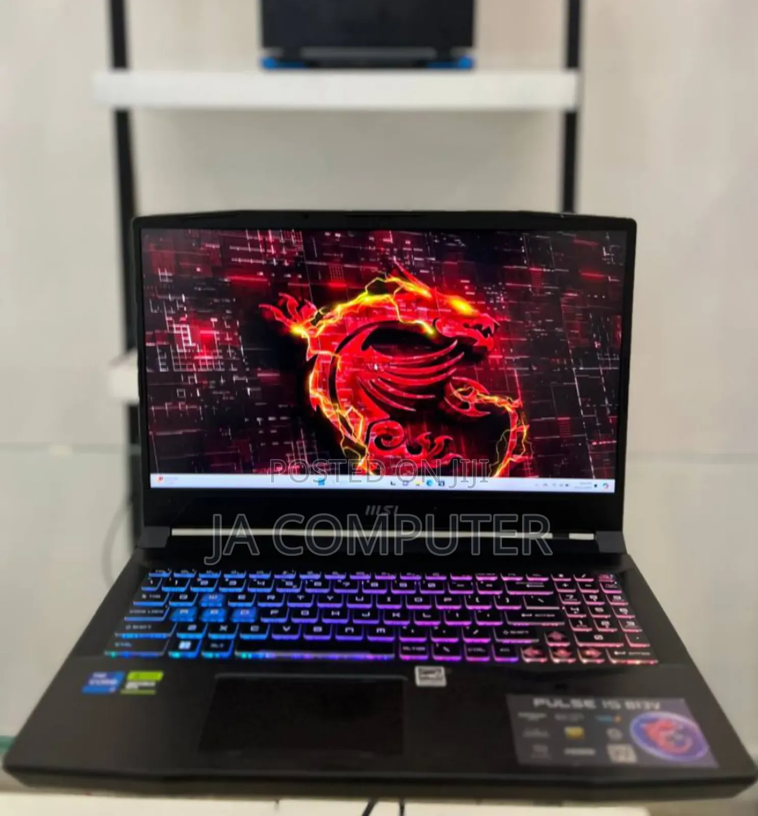 New Laptop MSI Pulse GL66 16GB Intel Core I7 SSD 1T