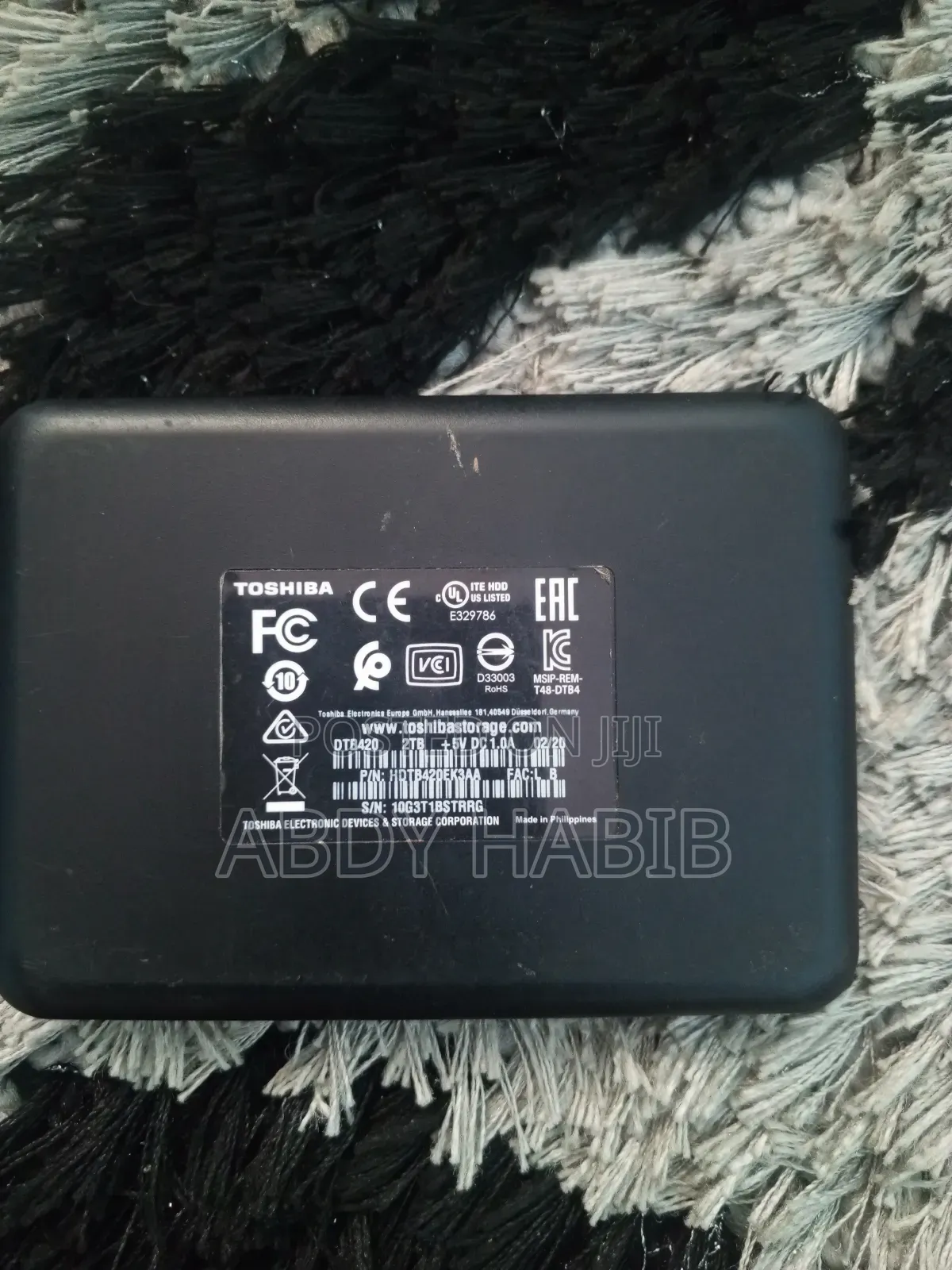 Toshiba Harddisk 2tb