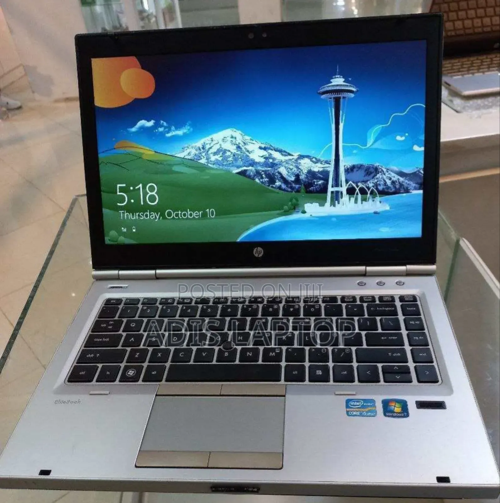 New Laptop HP EliteBook 8460P 8GB Intel Core I5 HDD 640GB