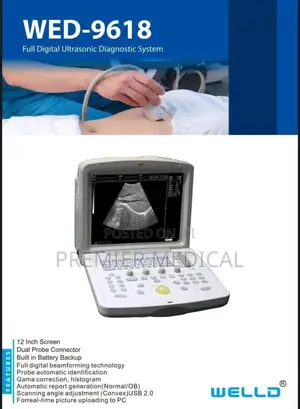 New Welld Ultrasound Machine With Two Probes