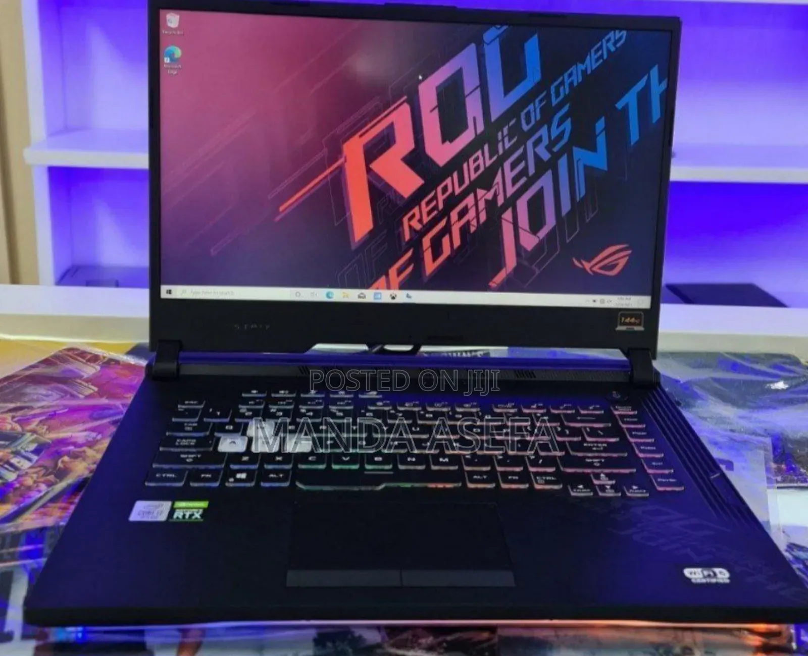 New Laptop Asus ROG Strix G15 16GB Intel Core I7 SSD 1T