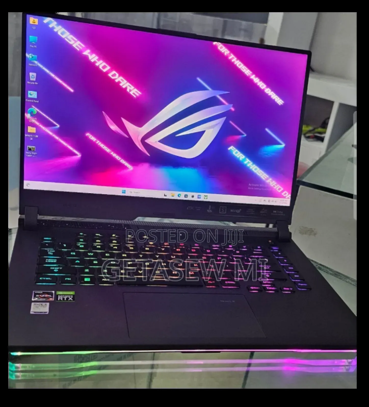 New Laptop Asus ROG Strix G15 16GB AMD Ryzen 9 SSD 512GB