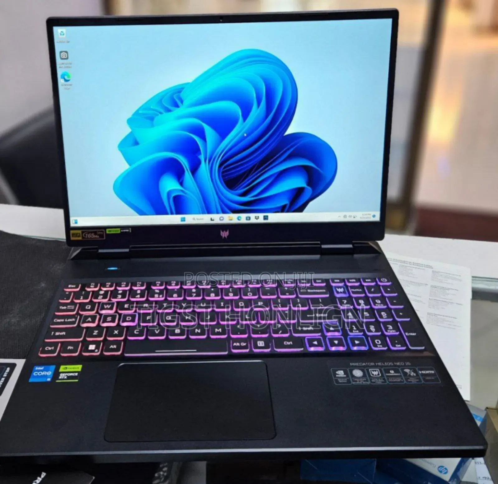 New Laptop Acer Predator Helios 300 16GB Intel Core I5 SSD 512GB