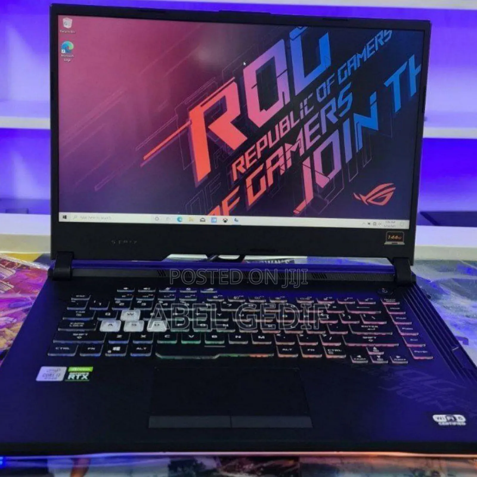 New Laptop Asus ROG Strix G15 16GB Intel Core I7 SSD 1T