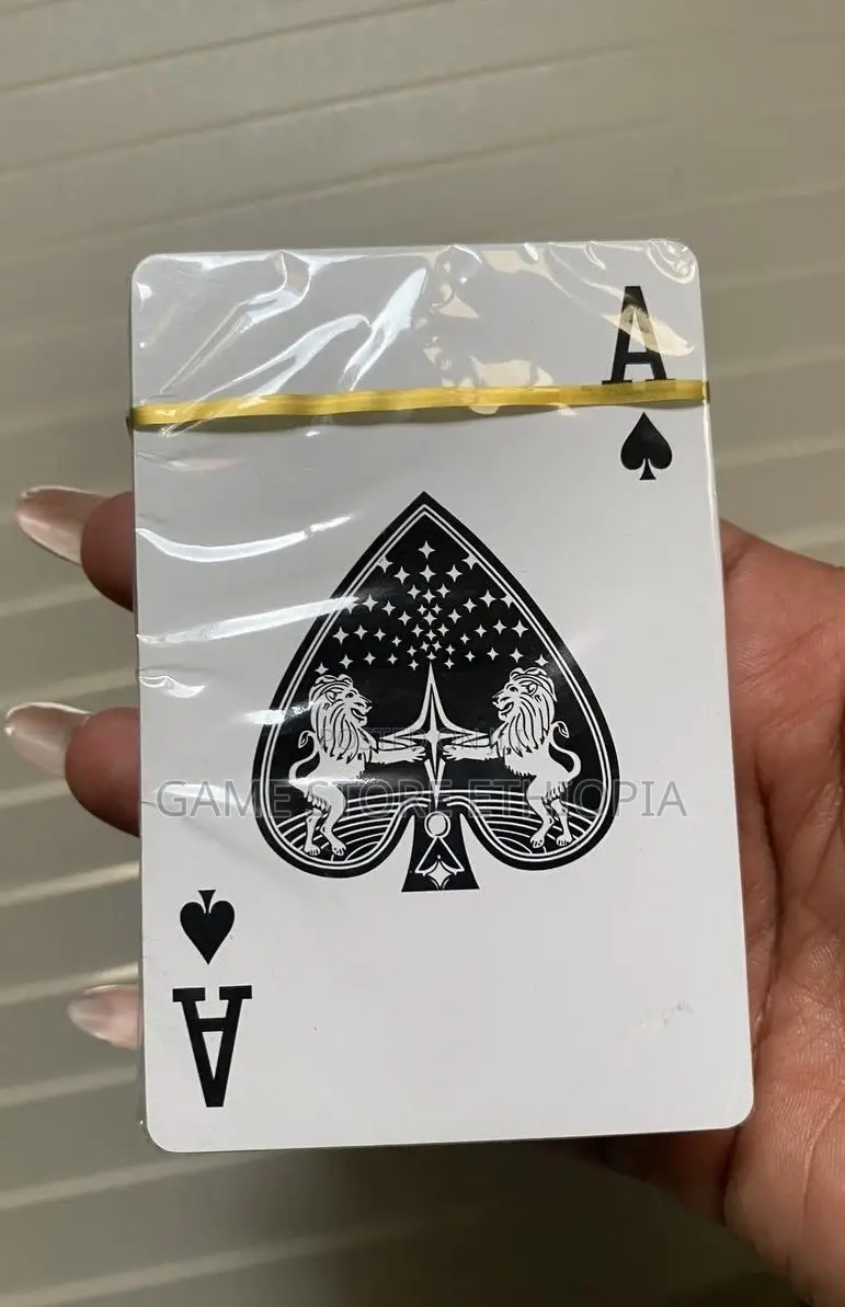 PLASTIC PLAYING CARDS Washable ኦርጅናል የፕላስቲክ ካርታ | የሚታጠብ