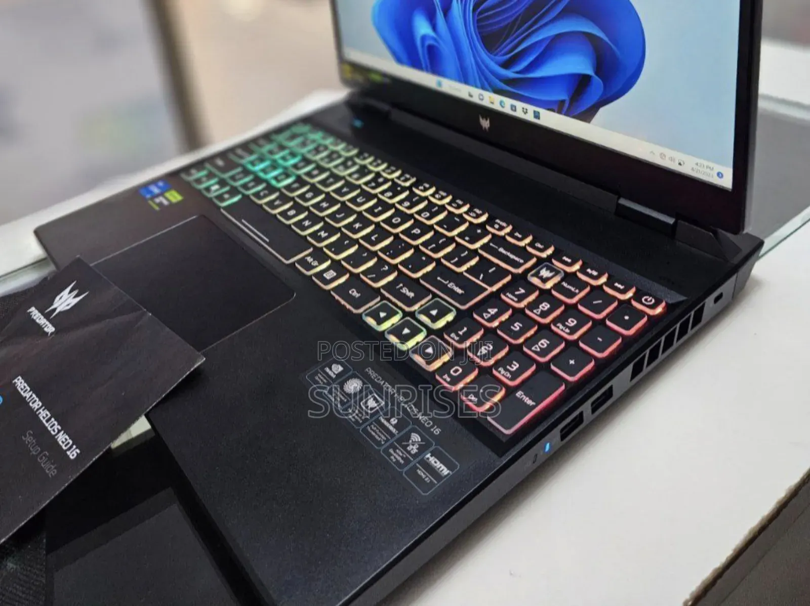 New Laptop Acer Predator Helios Neo 16 16GB Intel Core I5 SSD 512GB