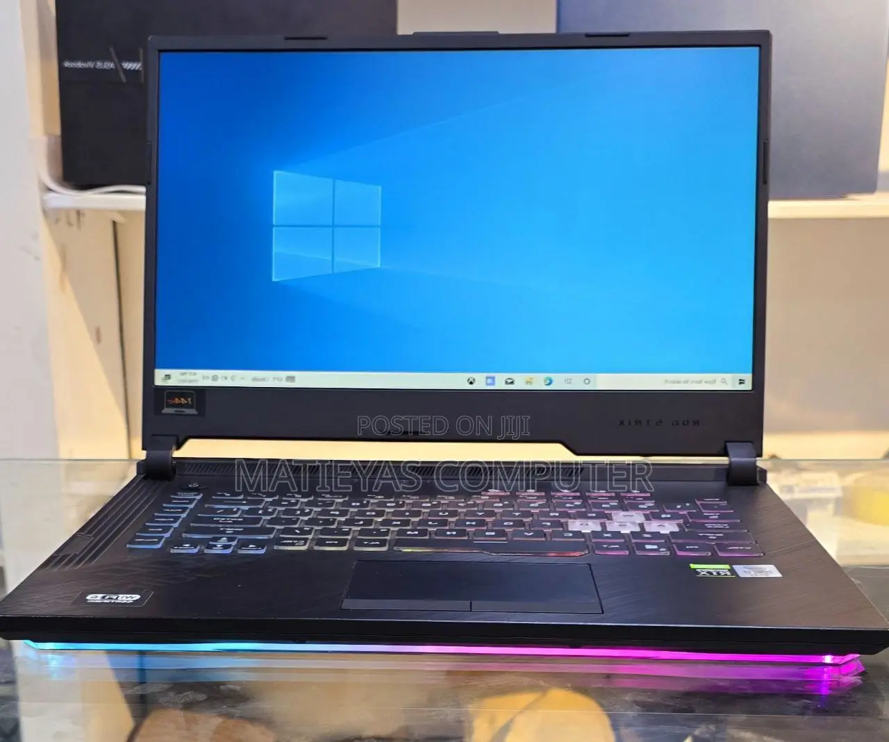 New Laptop Asus ROG Strix G17 16GB Intel Core I7 SSD 1T