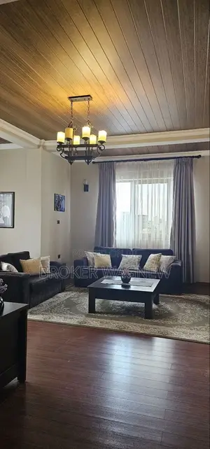Furnished 4bdrm Apartment in Bole for rent