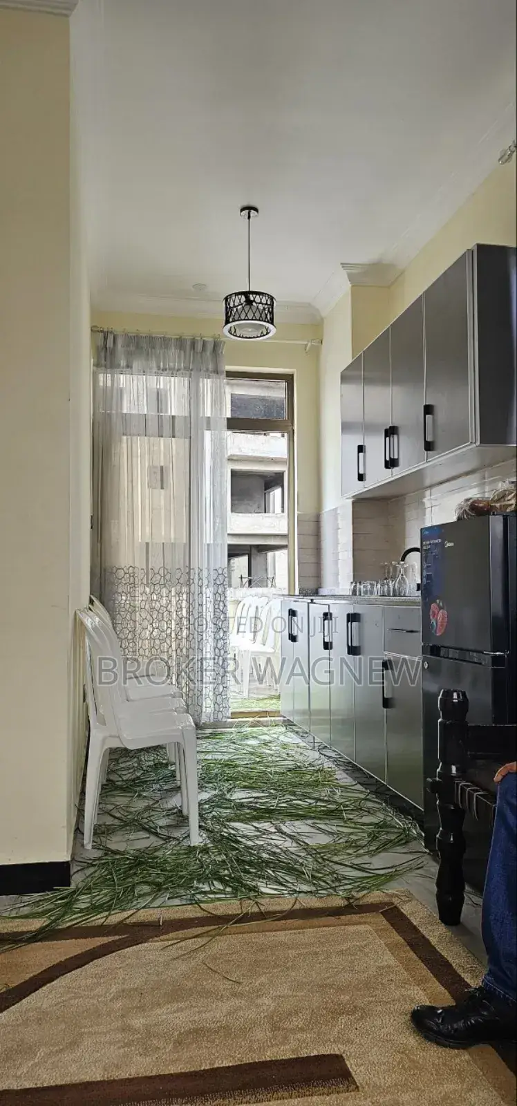 Furnished 4bdrm Apartment in Bole for rent