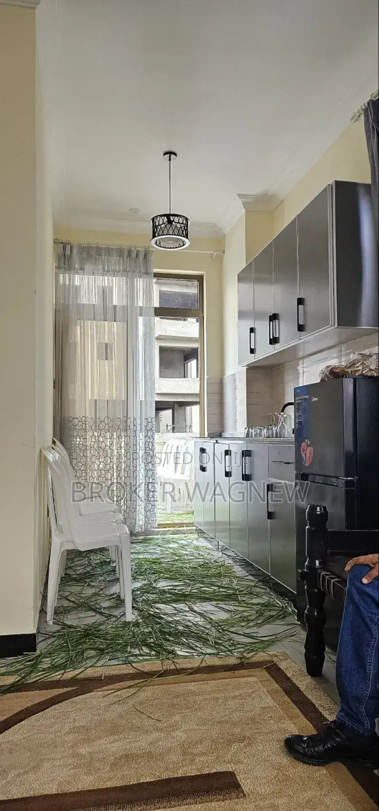 Furnished 4bdrm Apartment in Bole for rent