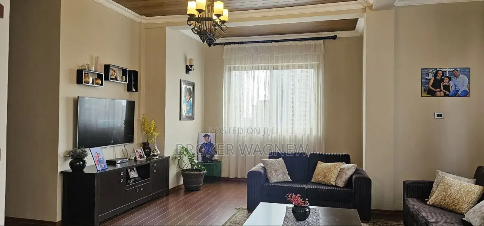 Furnished 4bdrm Apartment in Bole for rent