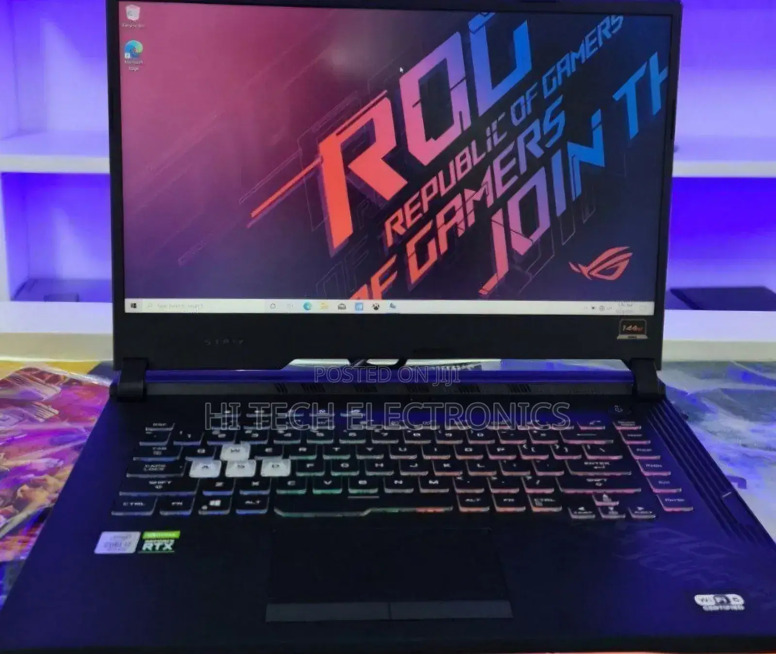 New Laptop Asus ROG Strix G15 16GB Intel Core I7 SSD 512GB