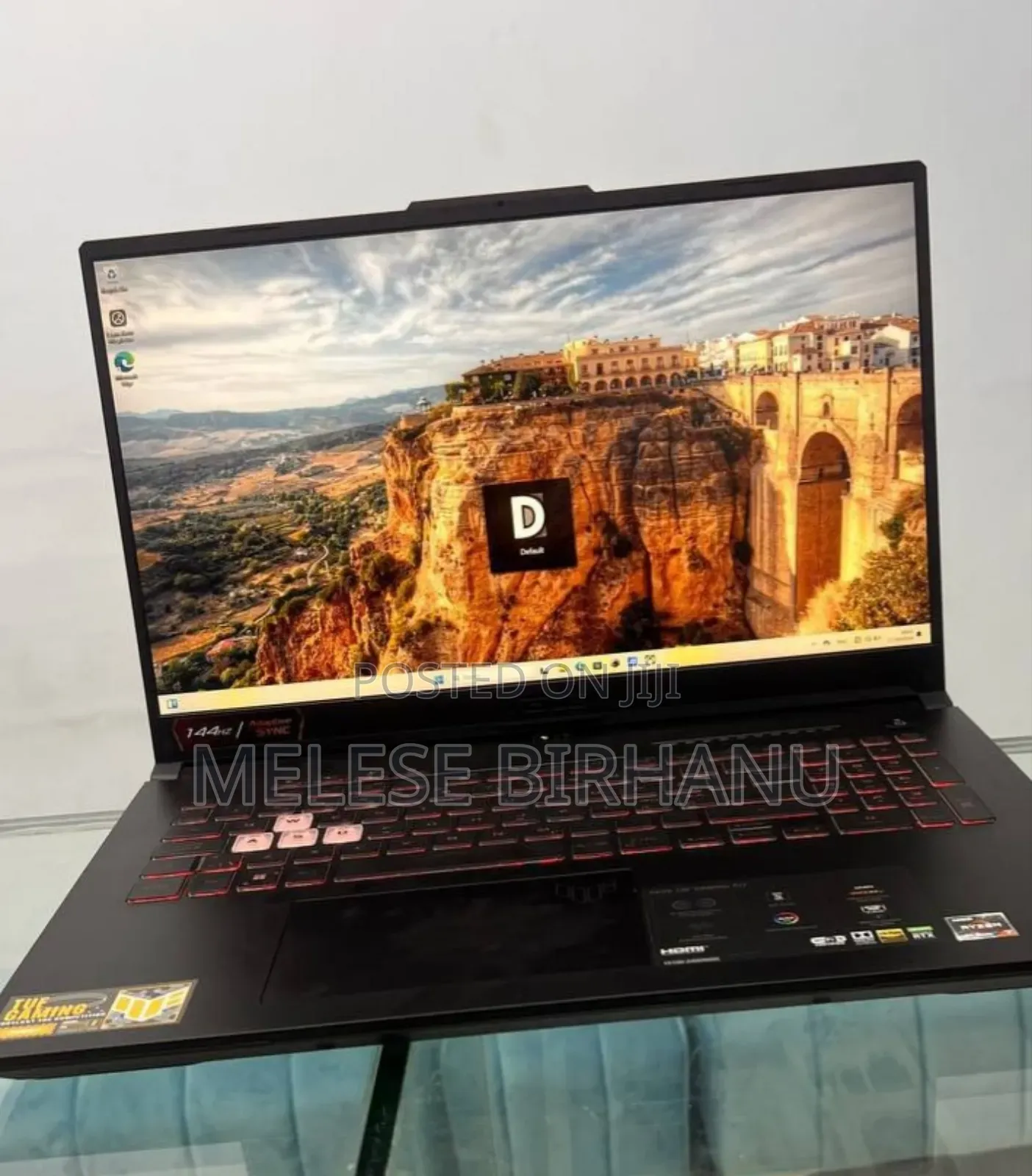 New Laptop Asus TUF Gaming FX504 16GB AMD Ryzen 7 SSD 1T