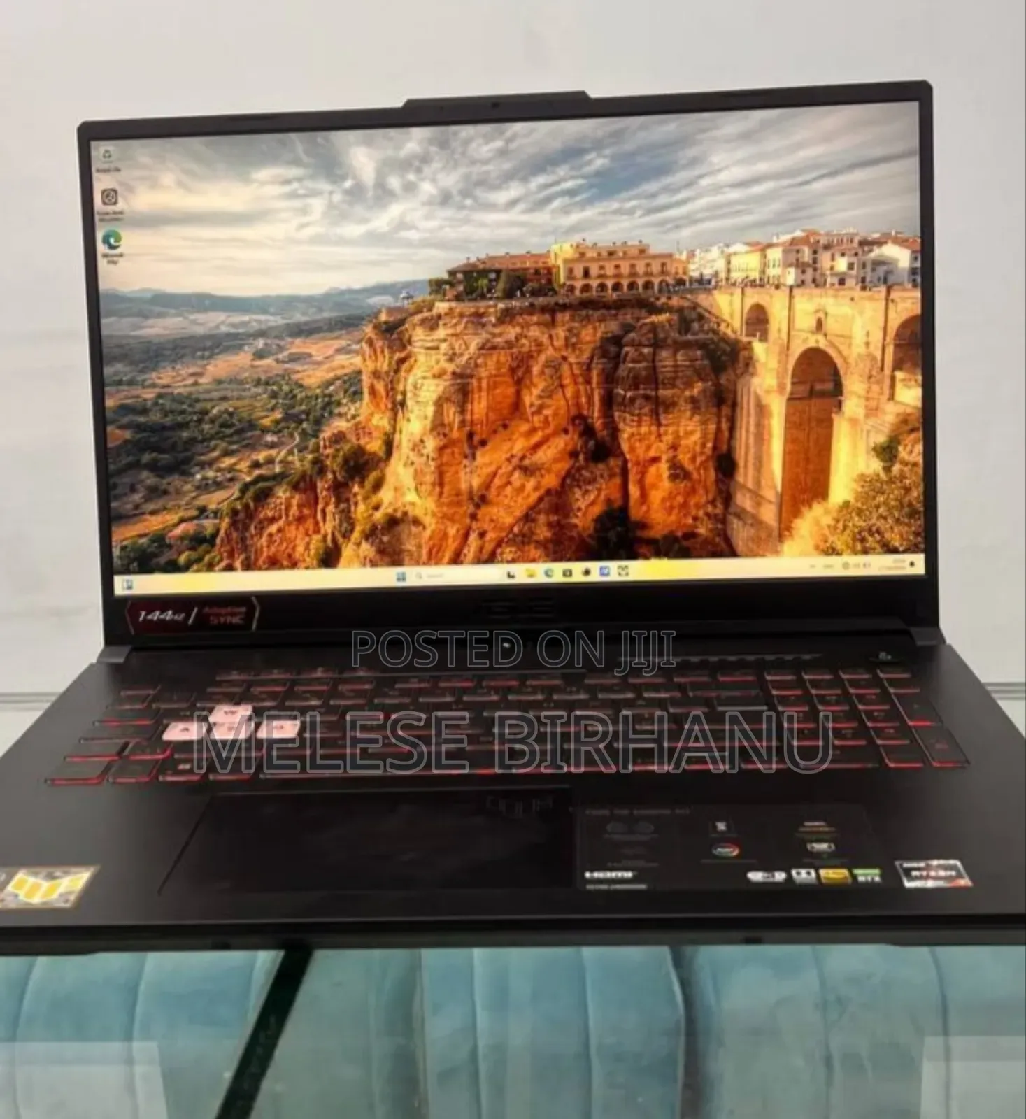 New Laptop Asus TUF Gaming FX504 16GB AMD Ryzen 7 SSD 1T