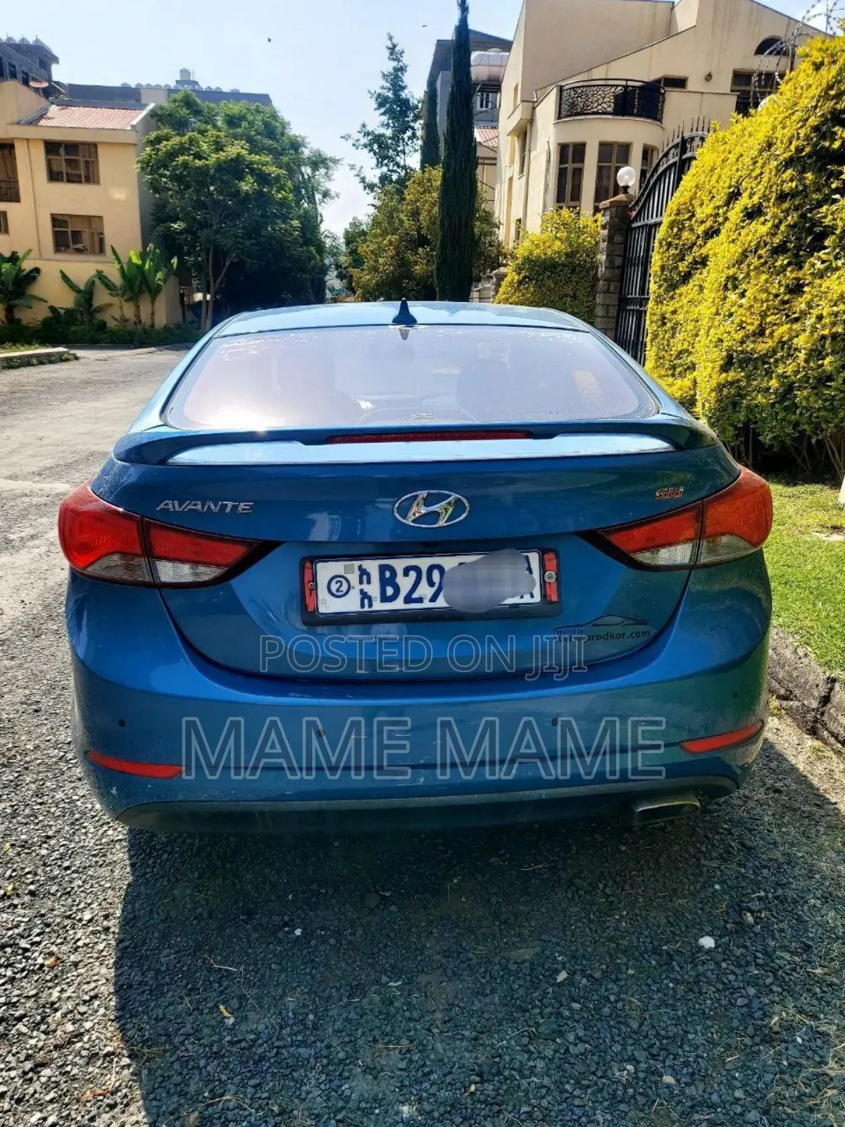 Hyundai Avante 2015 Blue