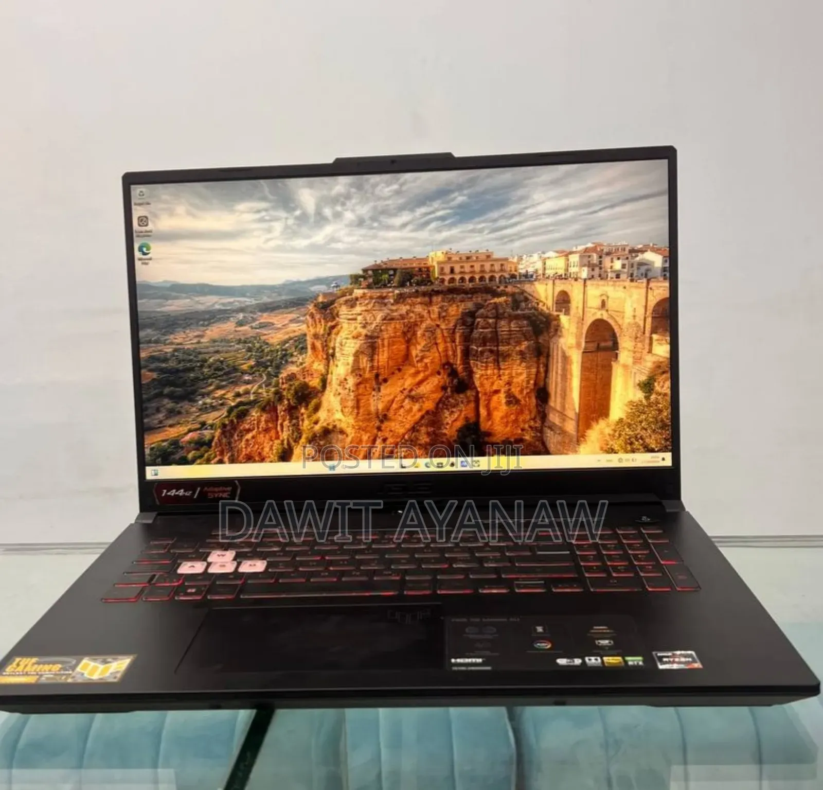 New Laptop Asus TUF Gaming A15 16GB AMD Ryzen 7 SSD 1T