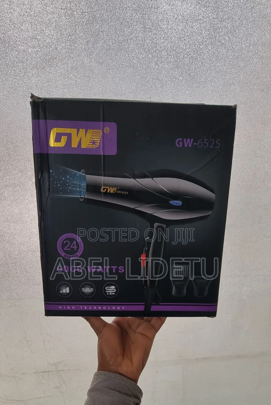 GW Black Hair Dryer