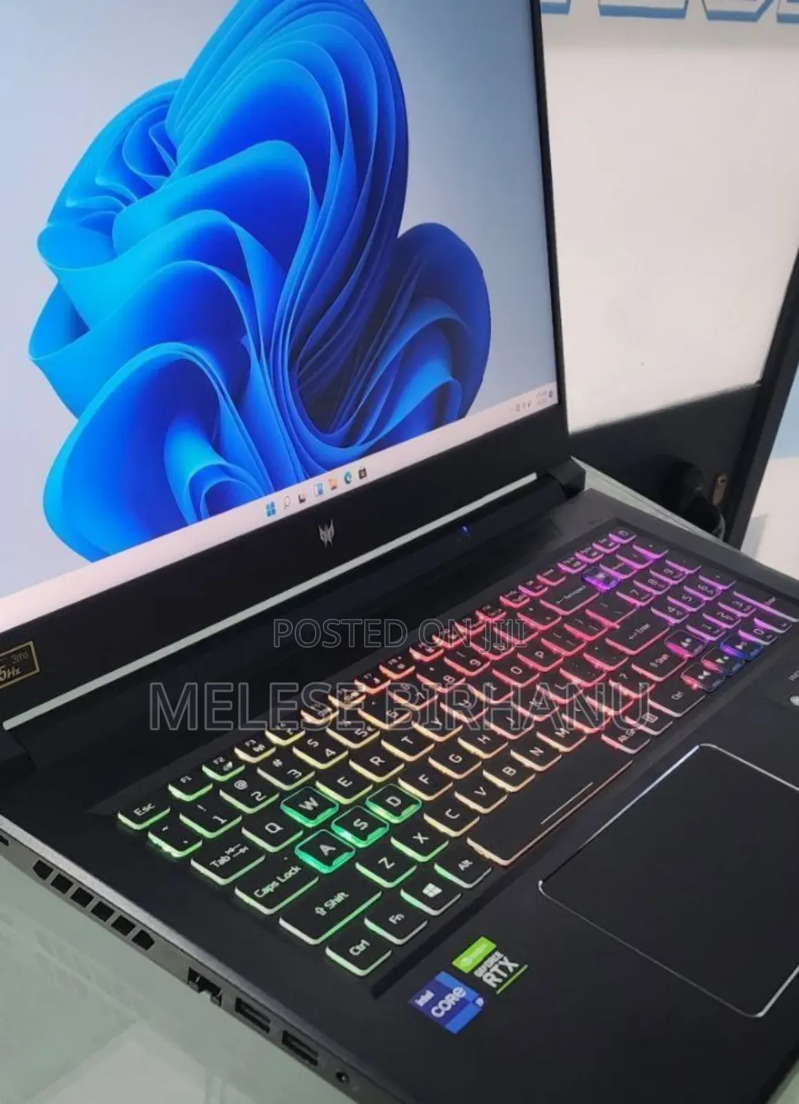 New Laptop Acer Predator 15 16GB Intel Core I9 SSD 512GB