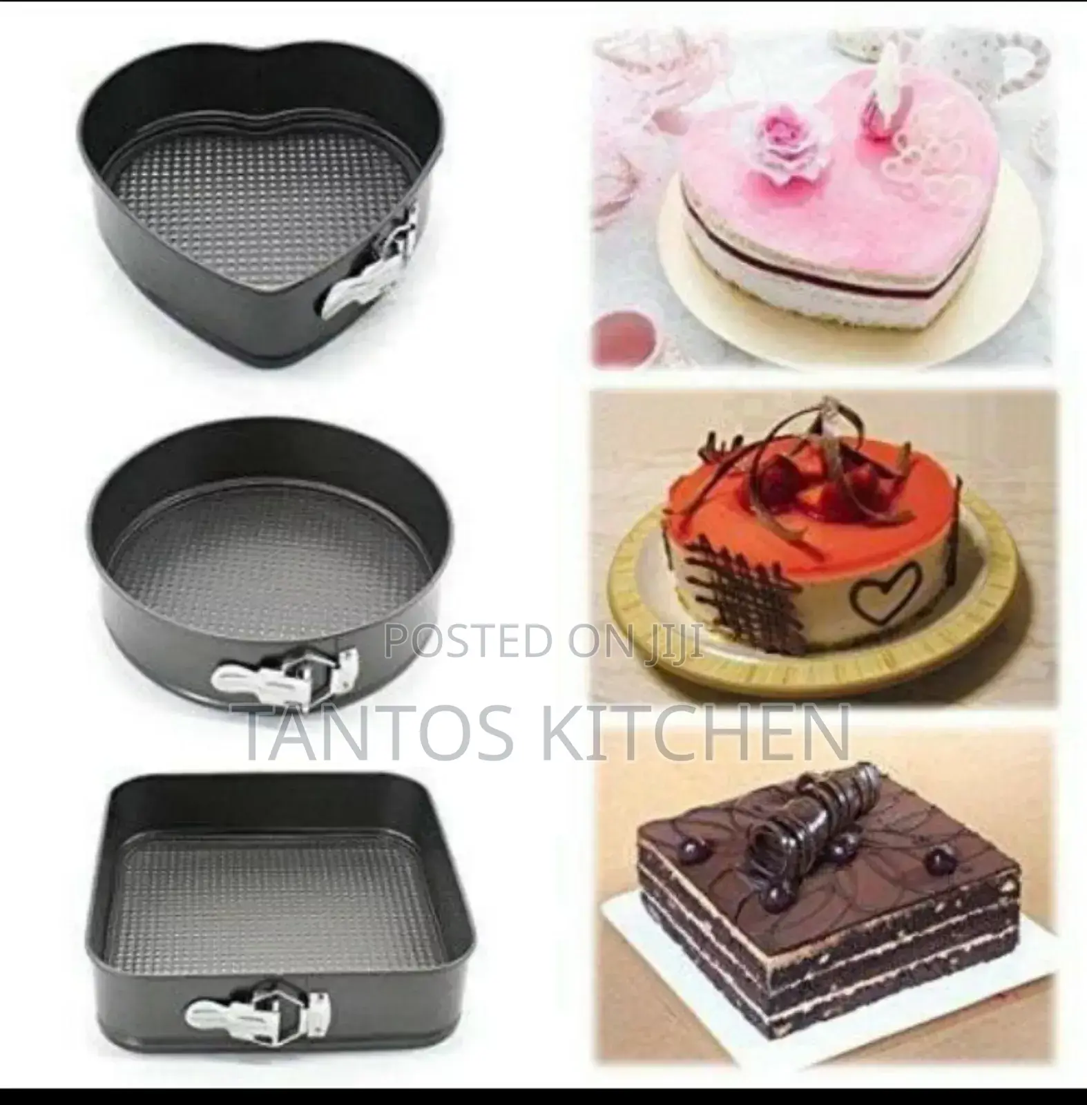 3 PCS Shape Cake Mould