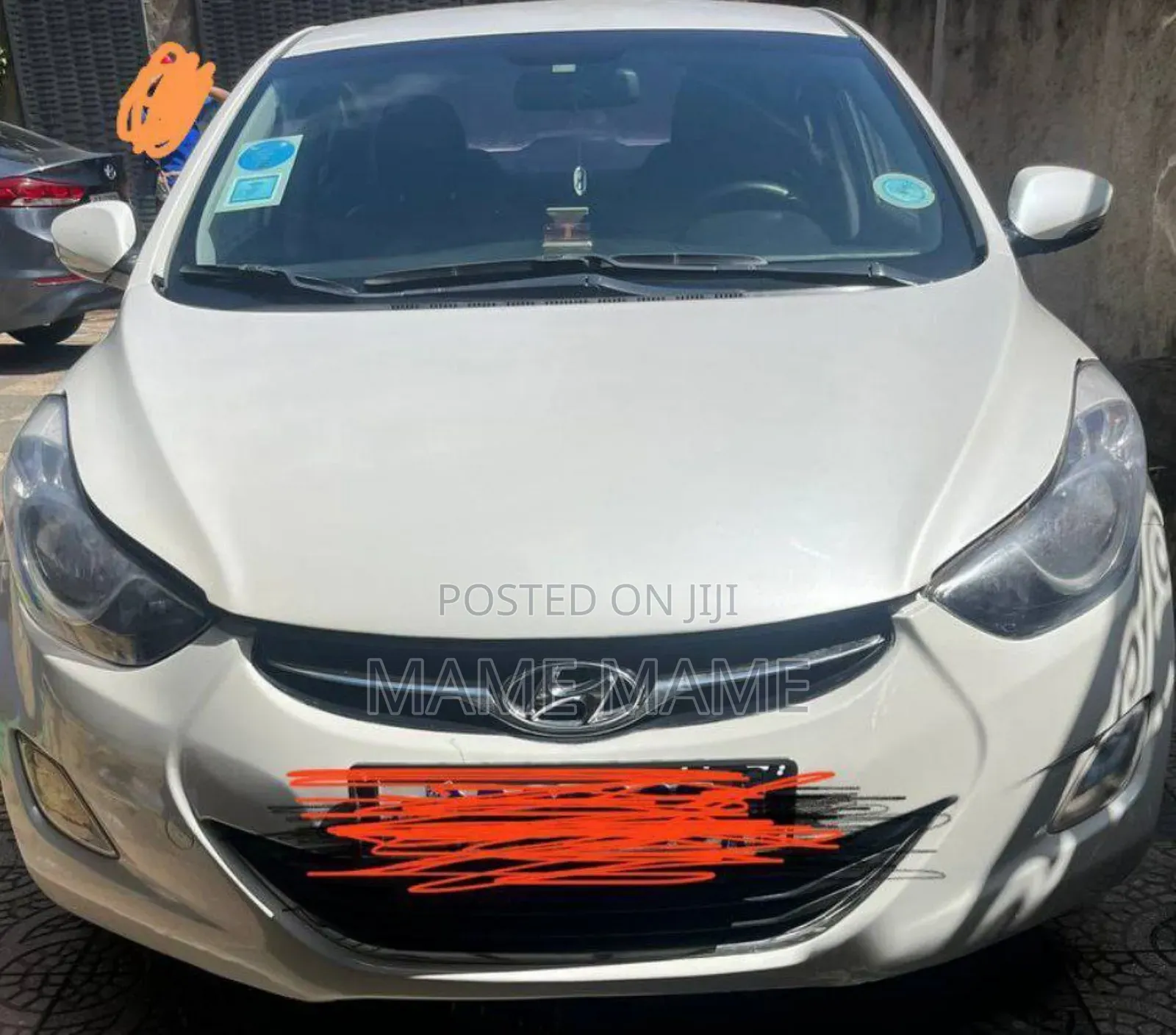 Hyundai Avante 2013 White