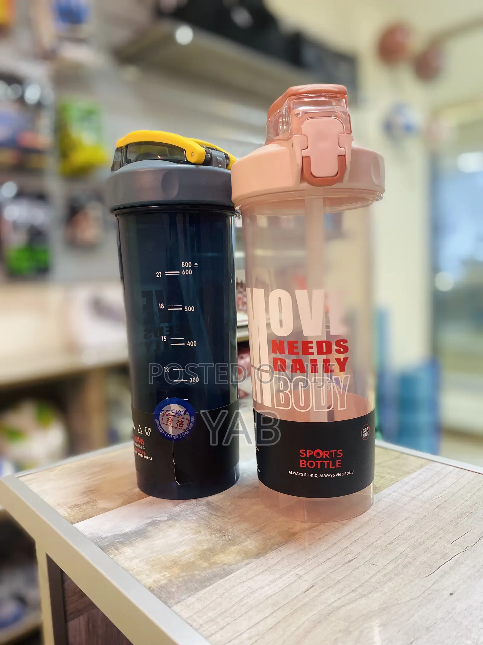 900ml Shaker Gym Protein Powder