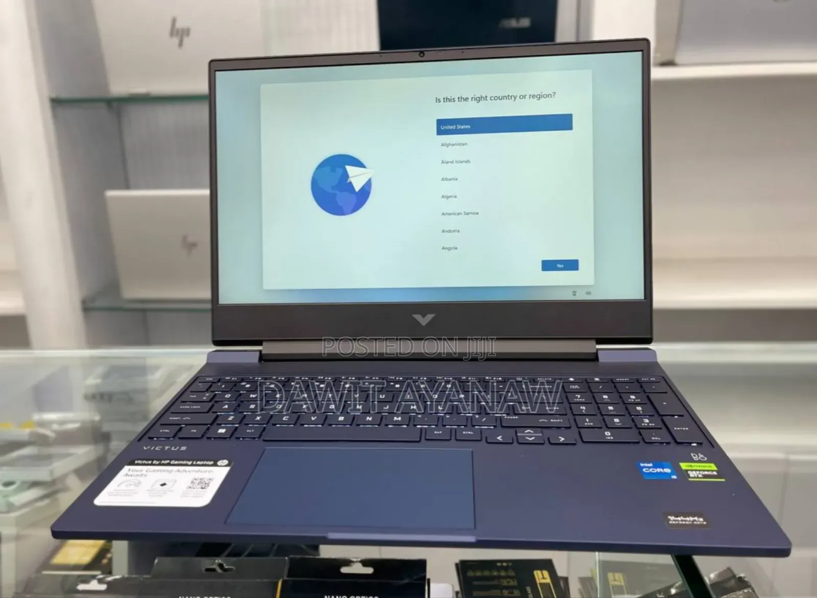 New Laptop HP Victus 15 8GB Intel Core I5 SSD 512GB