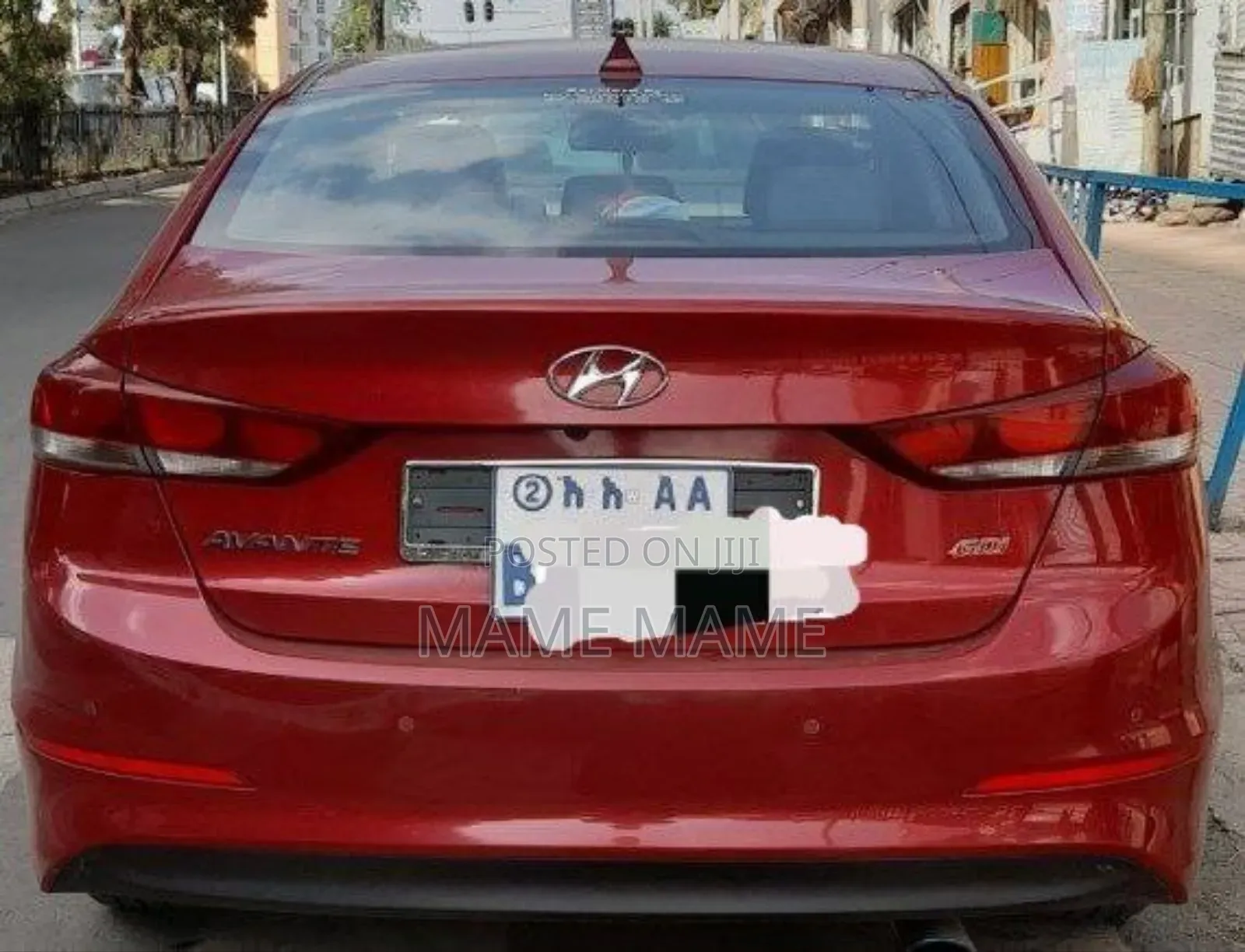 Hyundai Avante 2016 Red