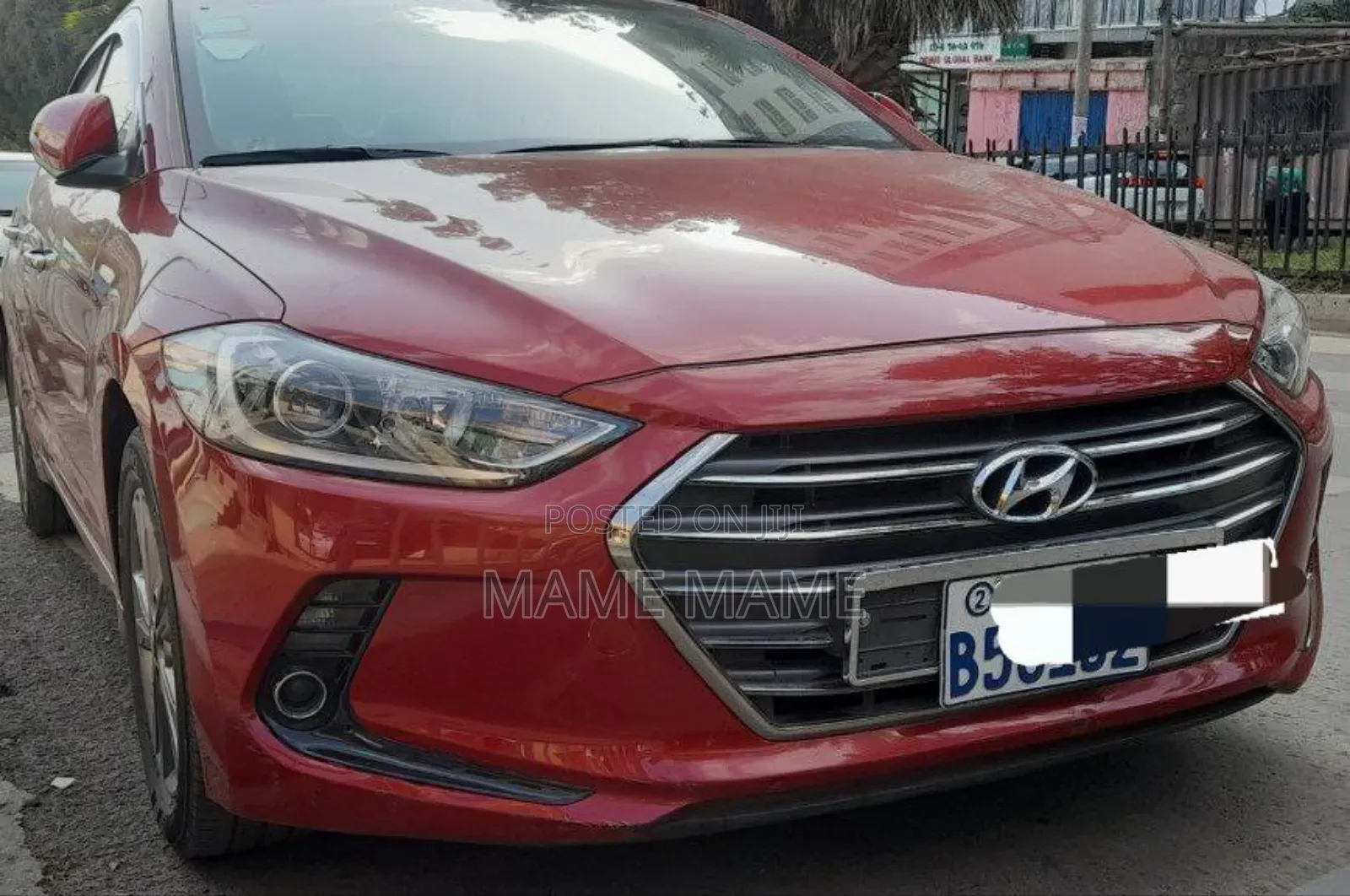 Hyundai Avante 2016 Red