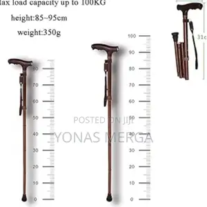 Adjustable Walking Stick for Senior Adults(A)Strong and Well