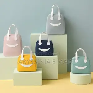 Smiley Face Lunch Box Bag