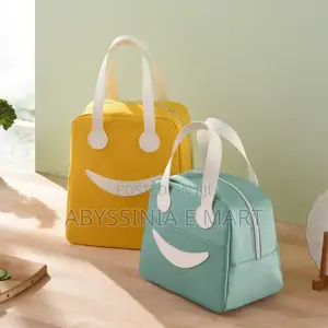 Smiley Face Lunch Box Bag