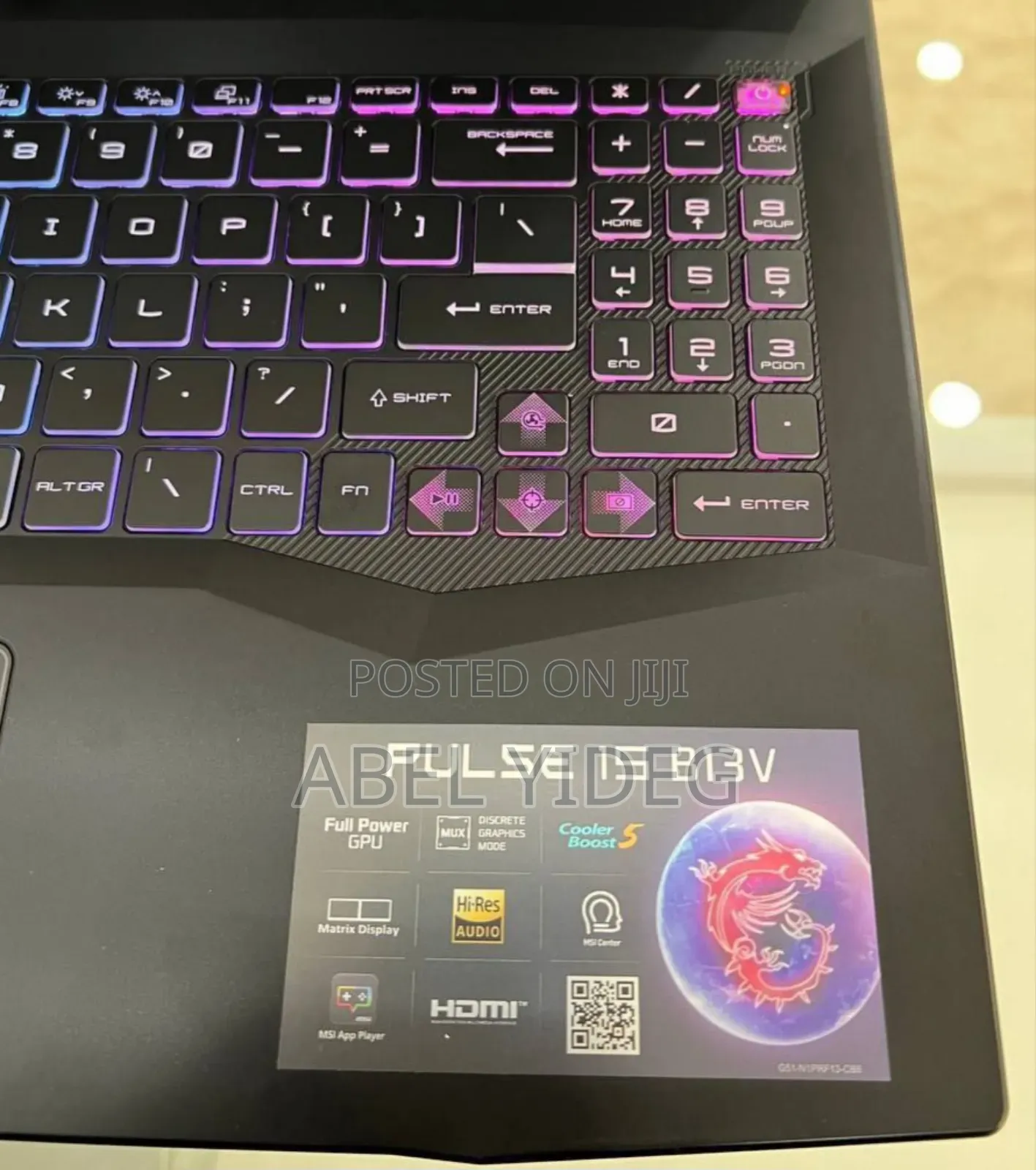 New Laptop MSI Pulse GL76 32GB Intel Core I9 SSD 1T