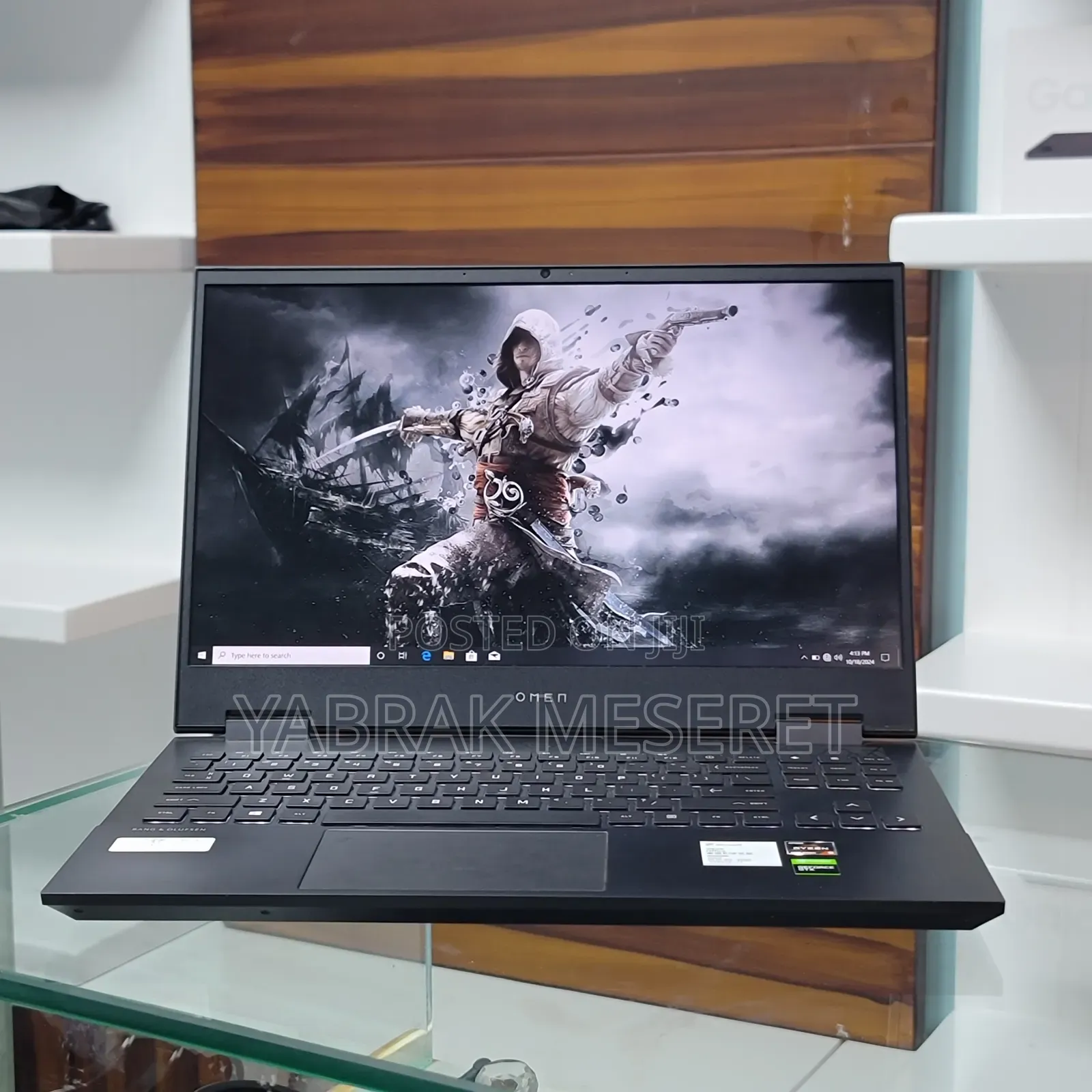 New Laptop HP Omen 15 16GB AMD Ryzen 5 SSD 512GB