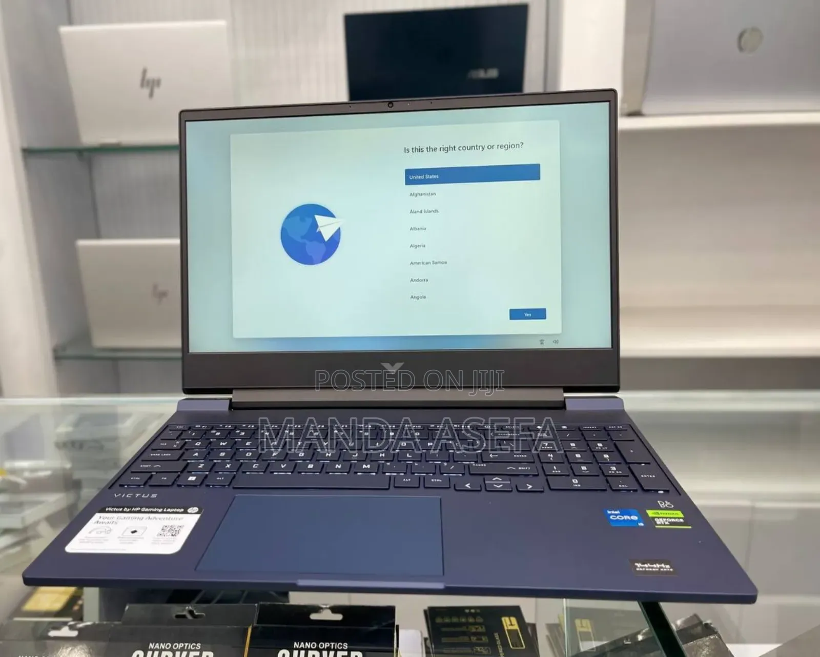 New Laptop HP Victus 15 8GB Intel Core I5 SSD 512GB