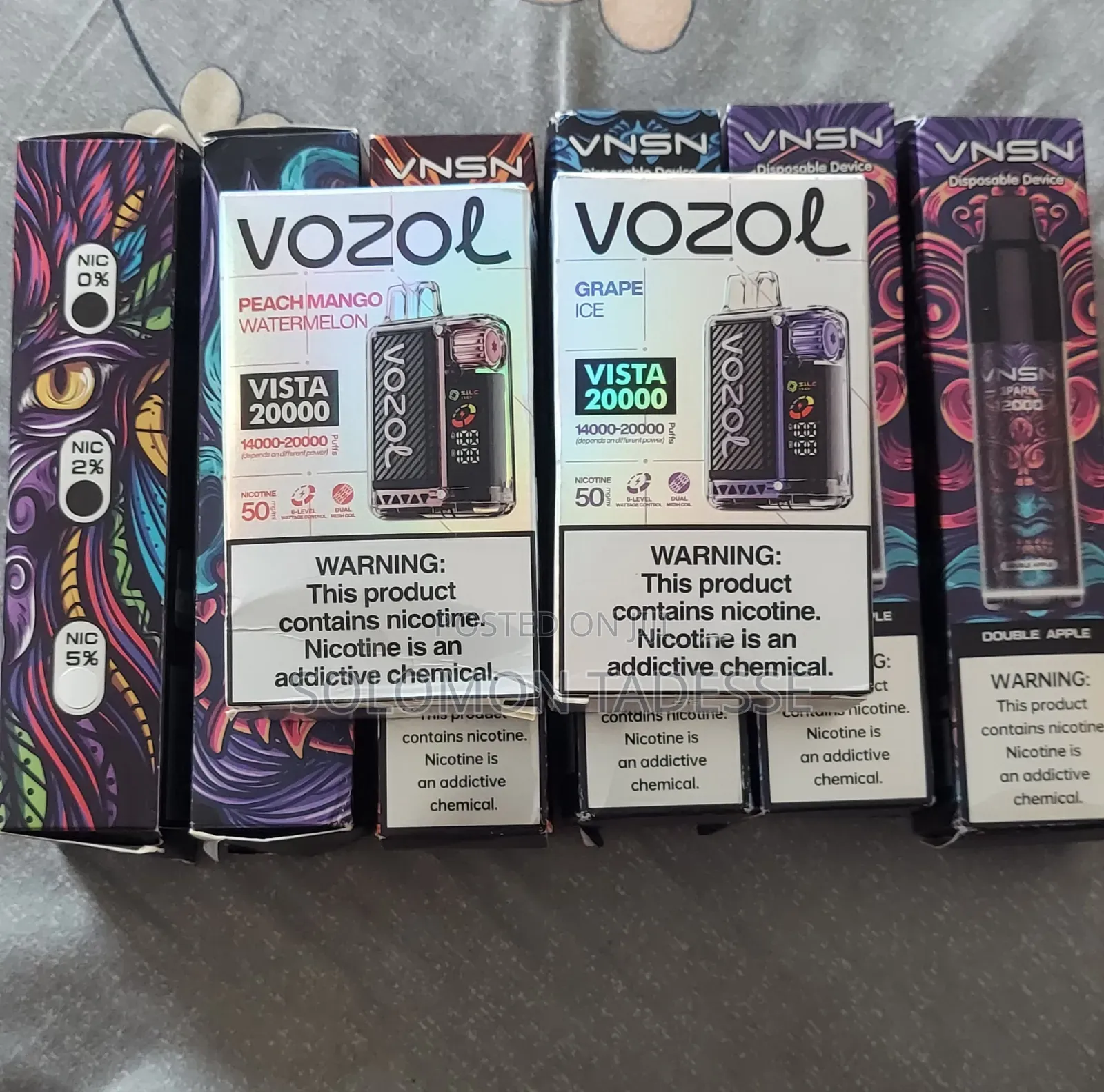  Puff Vaoe Vozol Vrand