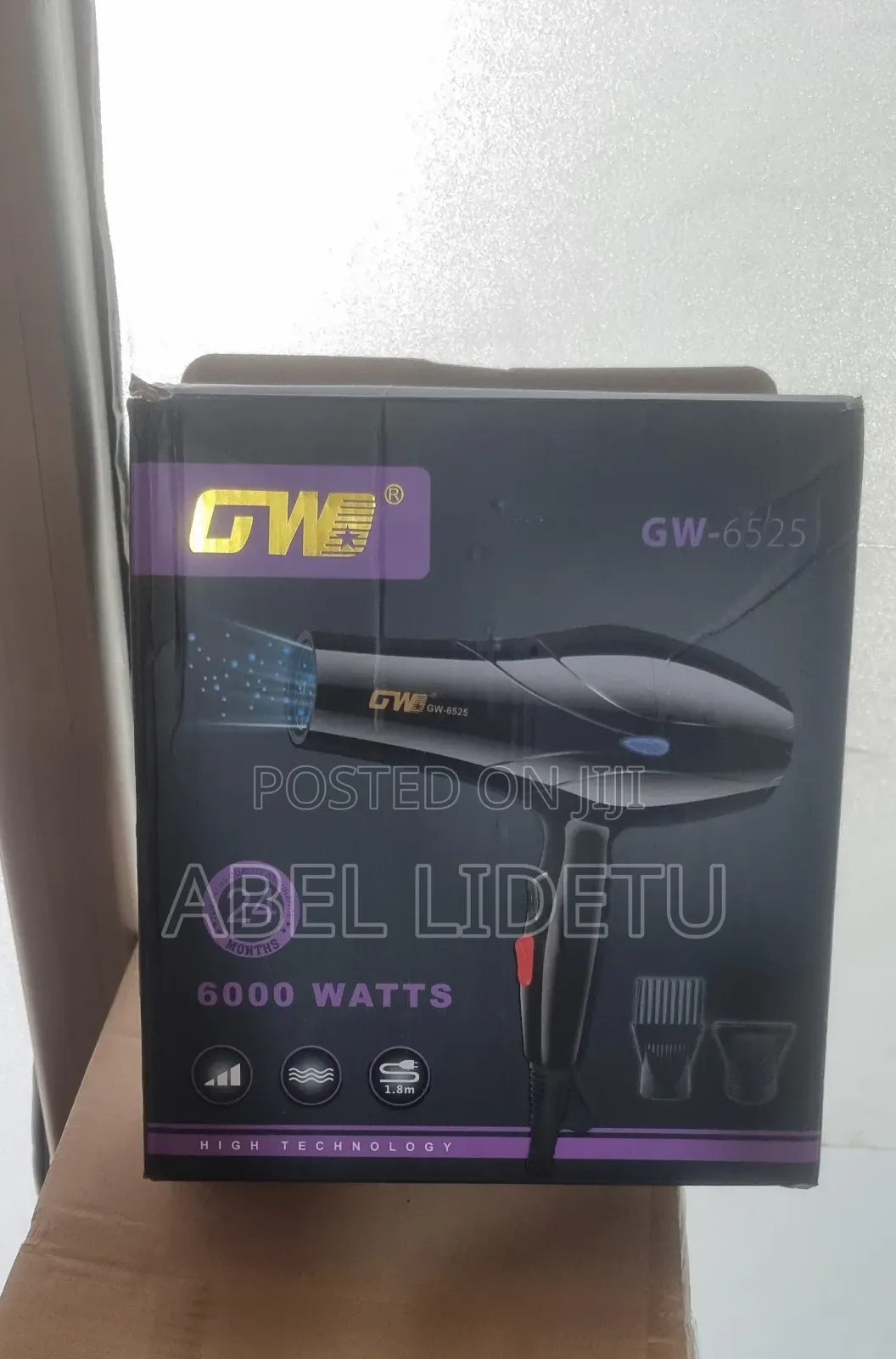 Hair Dryer With Comb