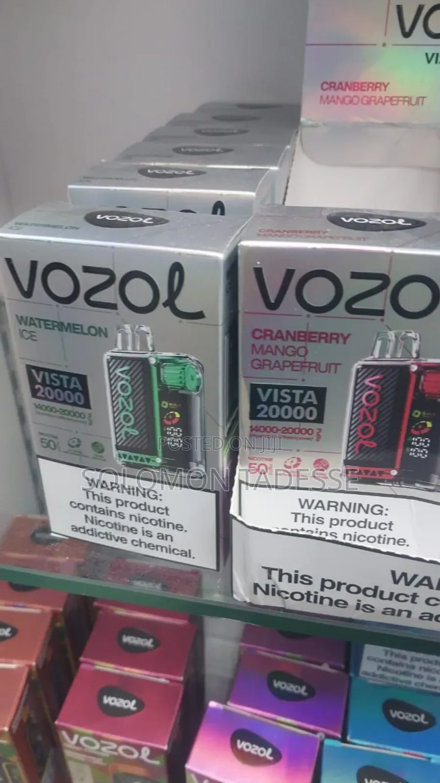 Vape 20000puff Vozol Grape Ice