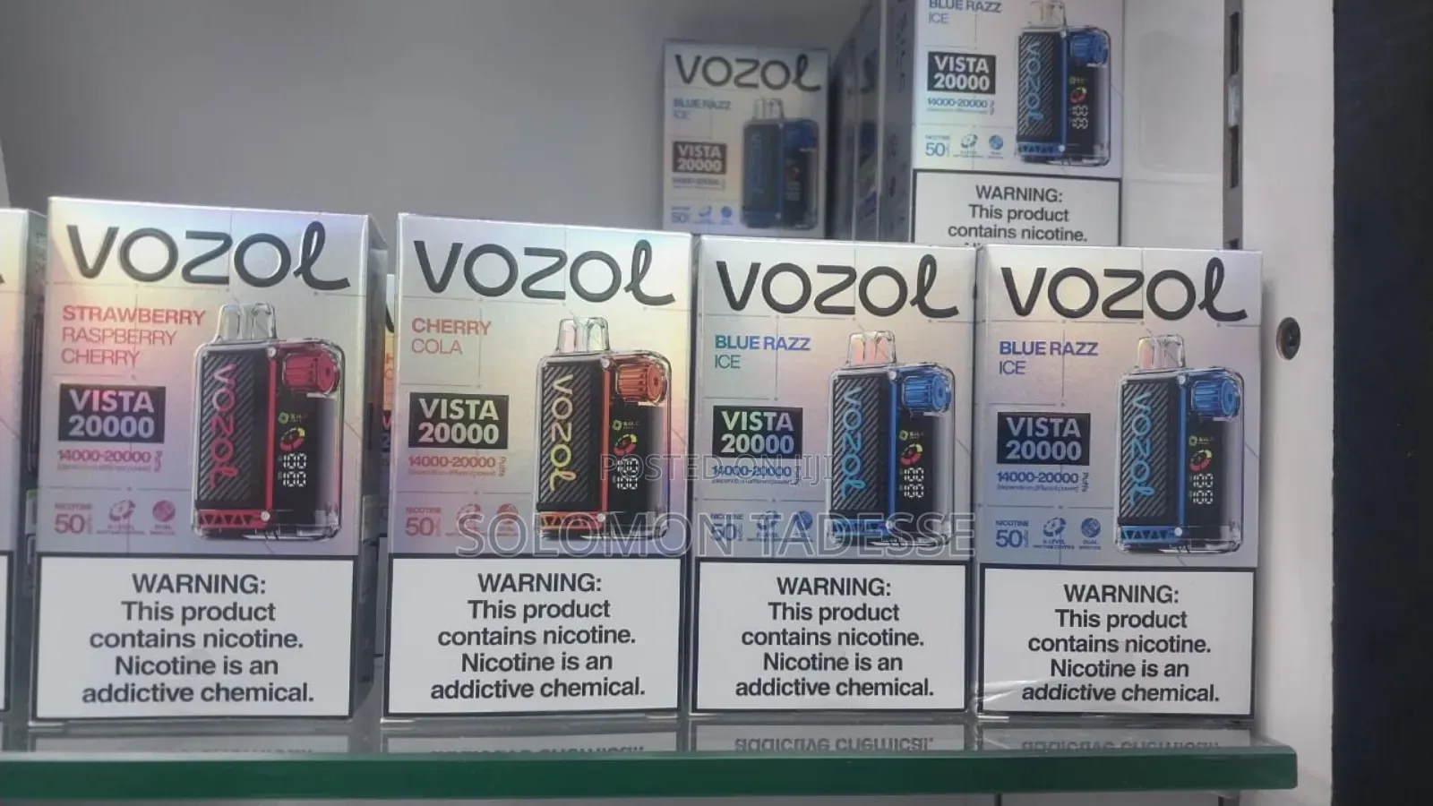 Vape 20000puff Vozol Grape Ice