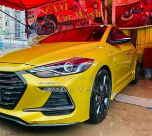 Hyundai Avante 2017 Yellow