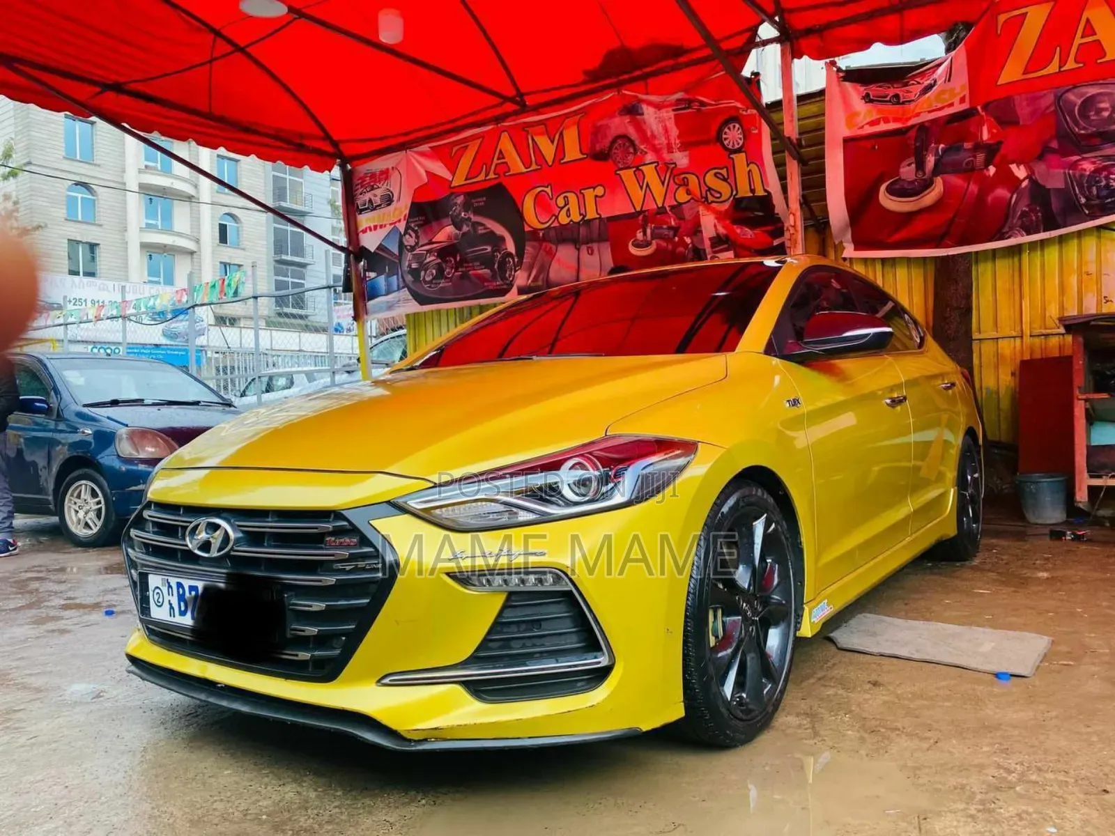 Hyundai Avante 2017 Yellow