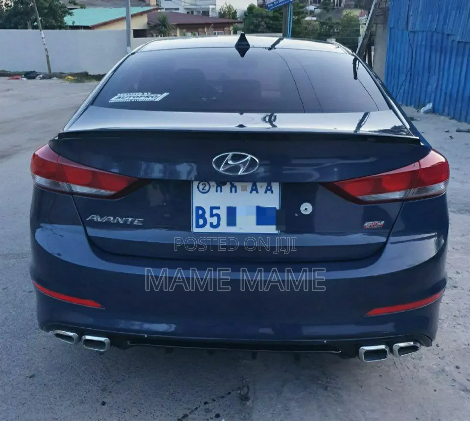 Hyundai Avante 2017 Black