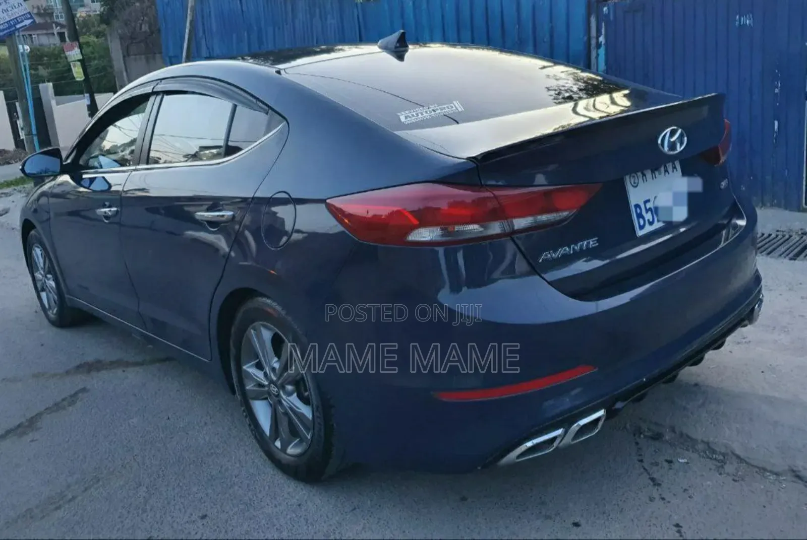 Hyundai Avante 2017 Black