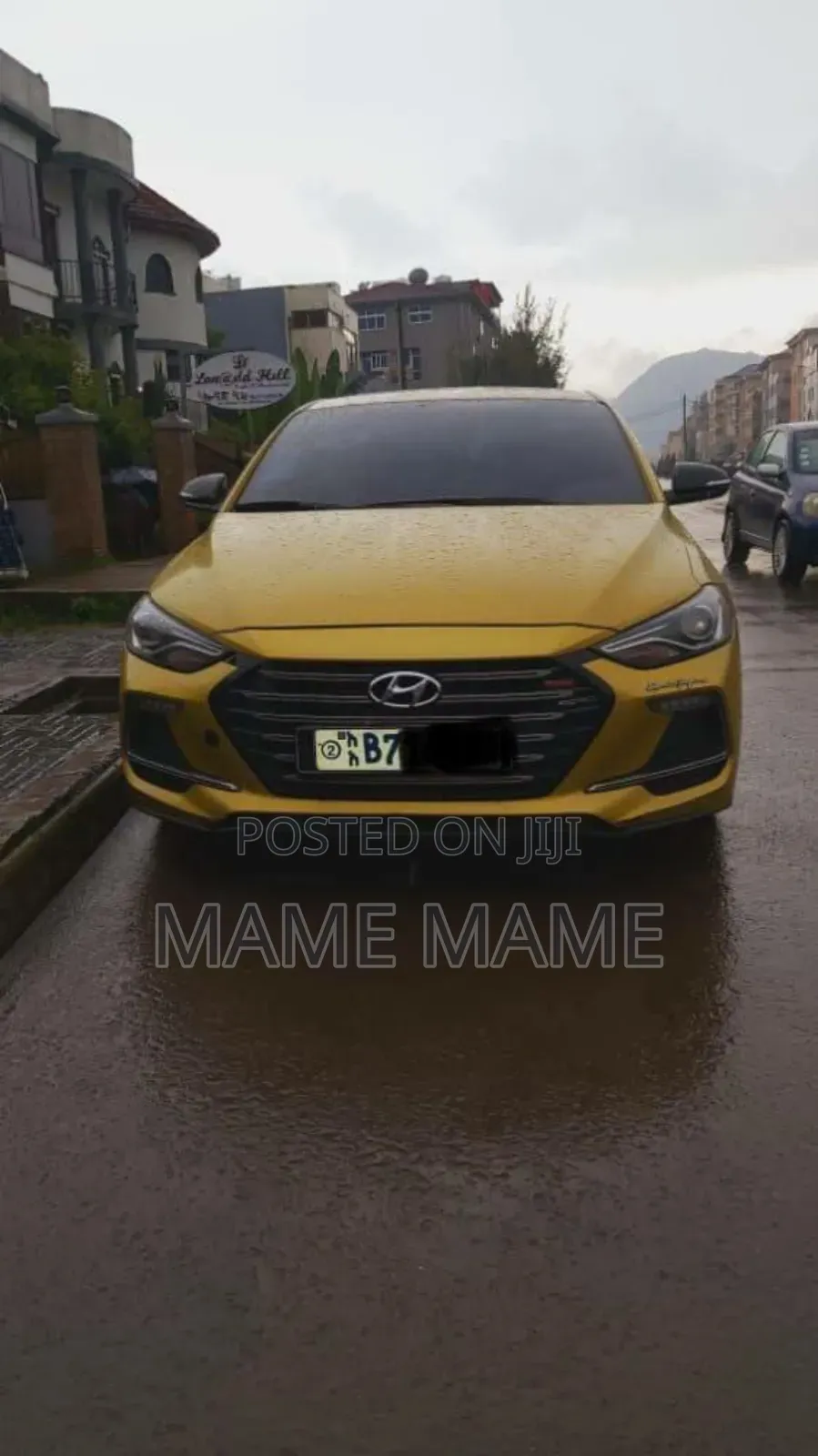 Hyundai Avante 2016 Yellow