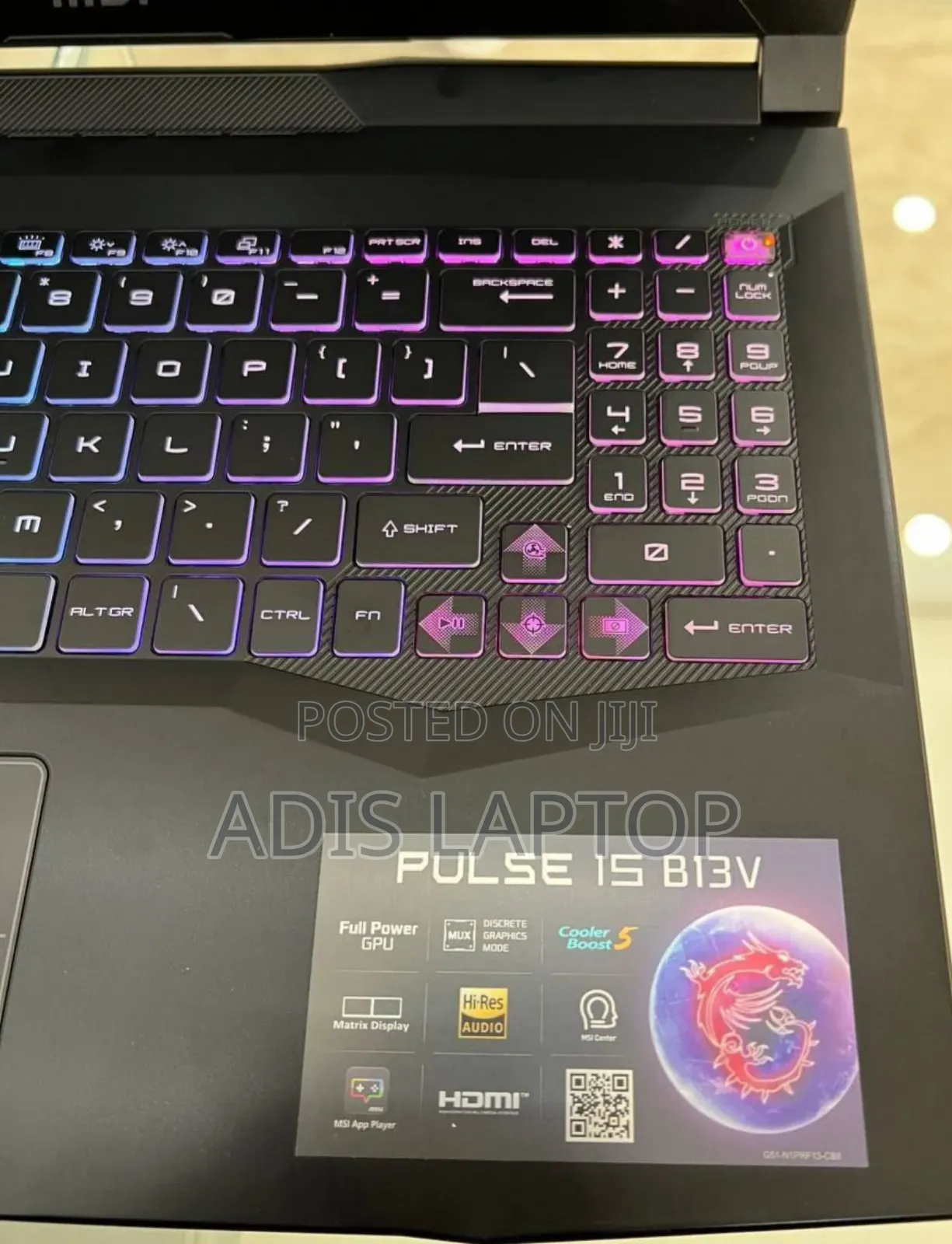 New Laptop MSI Pulse GL66 32GB Intel Core I9 SSD 1T