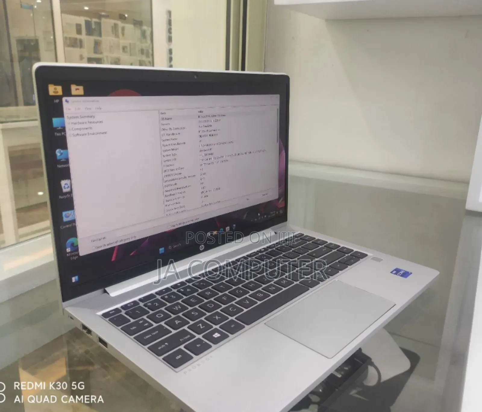 New Laptop HP Probook 450 16GB Intel Core I7 SSD 512GB