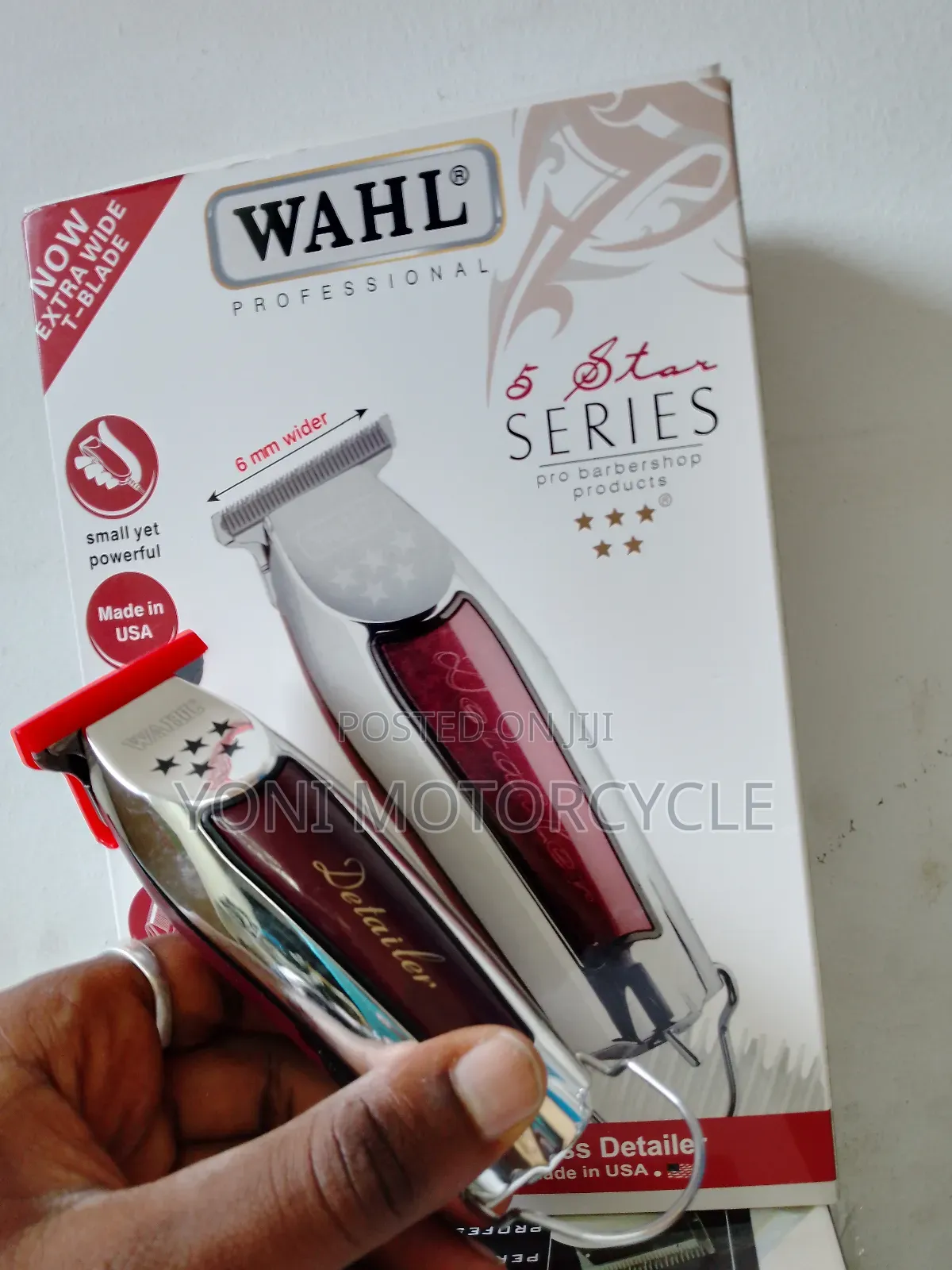 ለጸጉር ቤት ስራ የሚሆኑ ቅርፅ መስሪያ
WAHL Extra Wide T