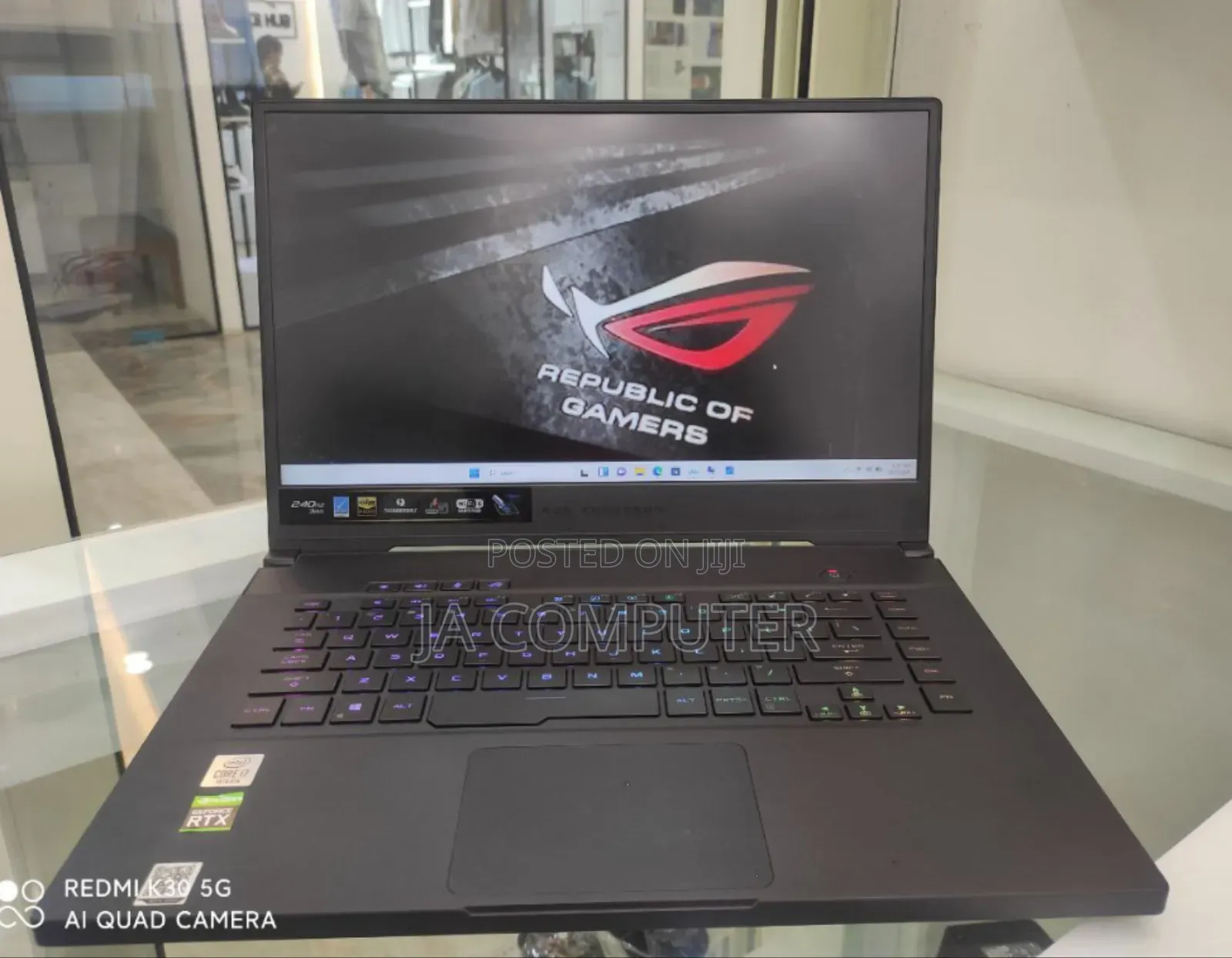 New Laptop Asus ROG Zephyrus G15 16GB Intel Core I7 SSD 512GB