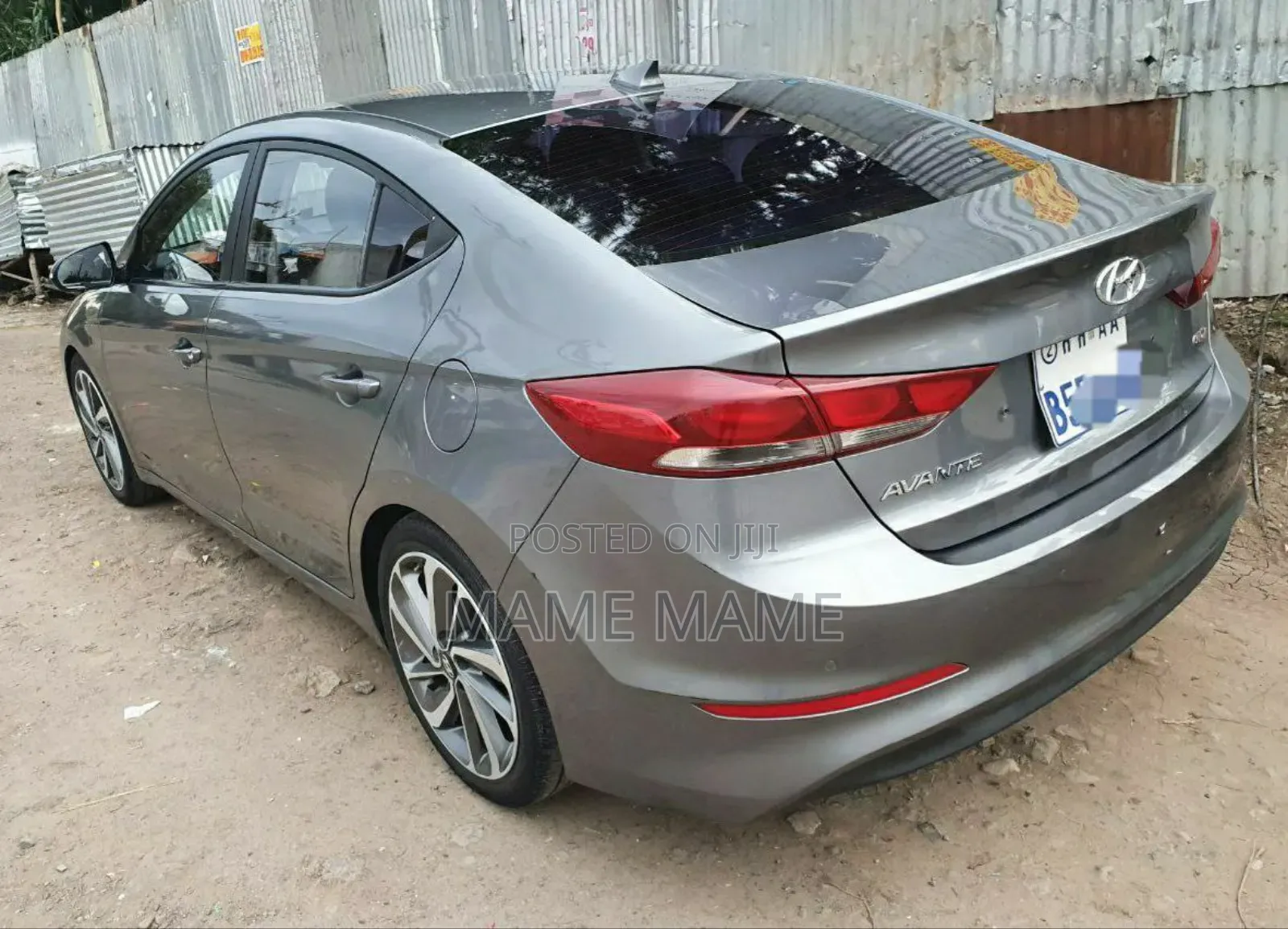Hyundai Avante 2016 Gray